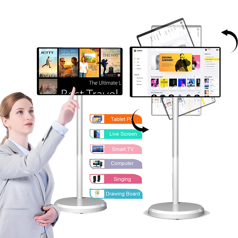 Kids Education Tablets - 21.5 İnç Taşınabilir Akıllı Tablet TV
