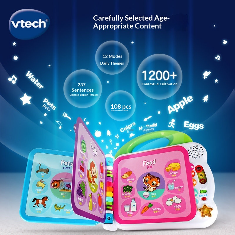 Kids Education Words - Vtech İngilizce Aydınlanma 100 Kelime Nokta