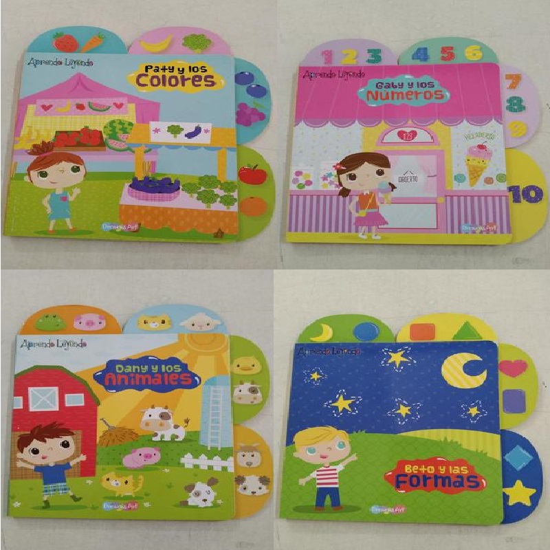 Kids Early Education Books - Rastgele 2 kitap ebeveyn çocuk çocuklar