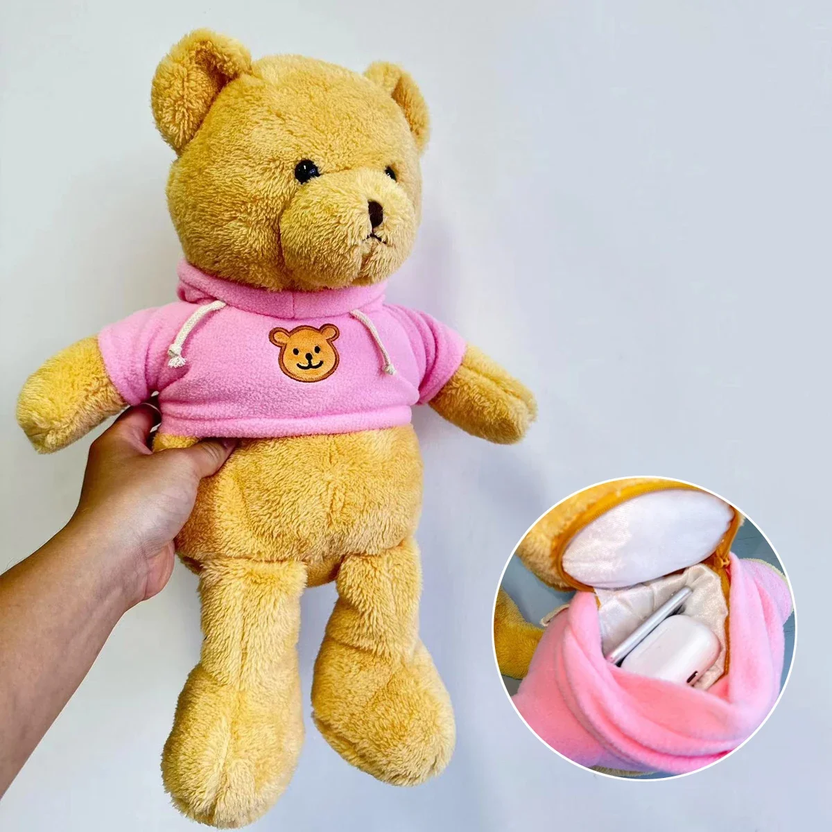 Kids Education Money - Gizli kasalar 40cm peluş ayı saklama