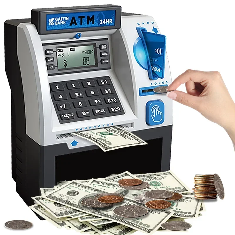 Kids Education Money - Çocuk ATM Otomatik Mevduat Teller Makinesi