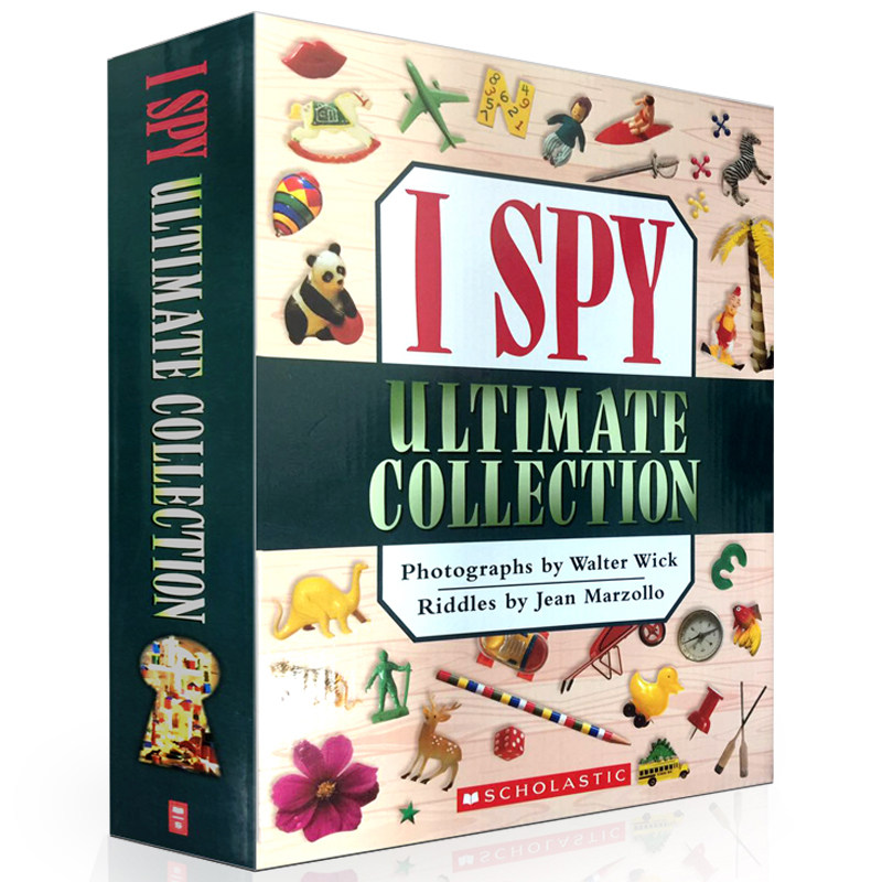 Kids Early Education Books - 10 Kitap Seti I Spy Ultimate