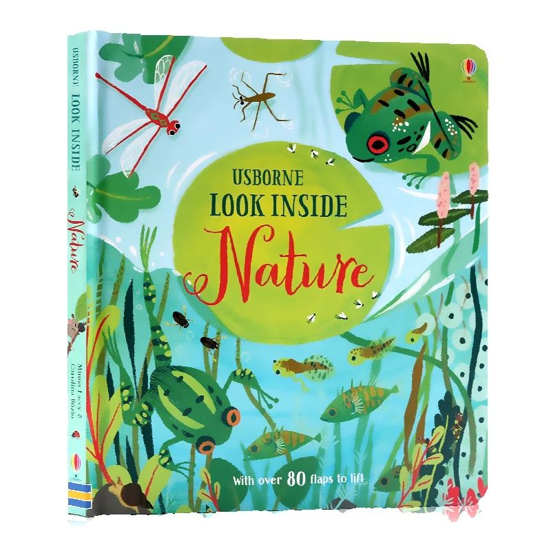 Kids Nature Education - İngilizce Montessori 3D Usborne Görünümlü Doğa