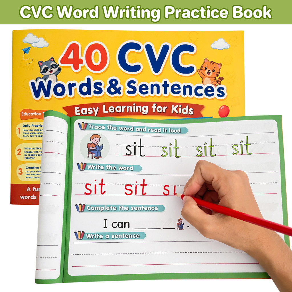 İngilizce Ses Bilgisi CVC Keli - Kids Education Words incelemesi ve fiyatı