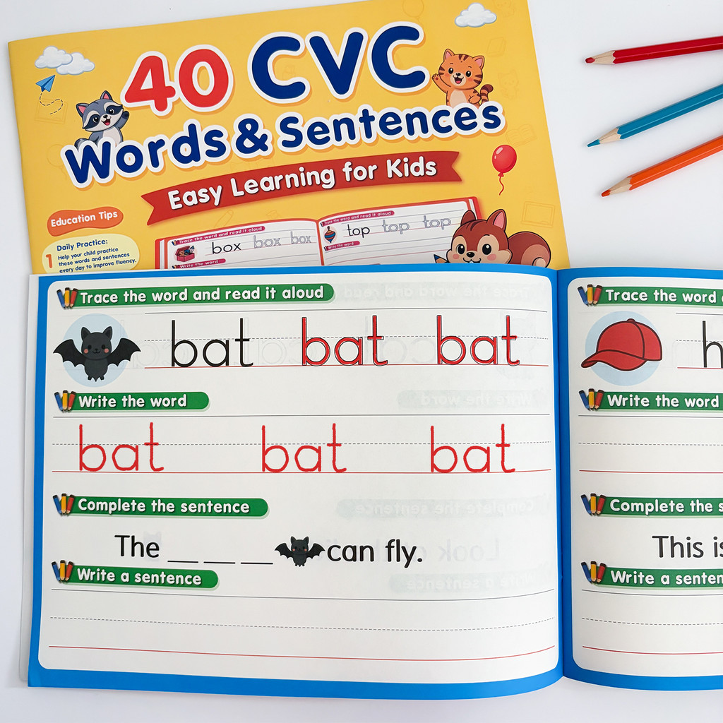 İngilizce Ses Bilgisi CVC Keli - Kids Education Words incelemesi ve fiyatı