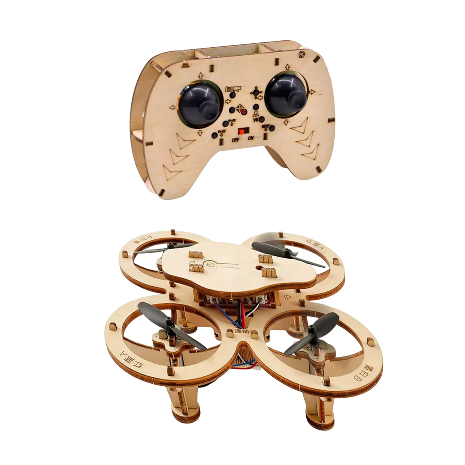 Doğal Ahşap DIY Drone Model Ki - Kids Nature Education incelemesi ve fiyatı