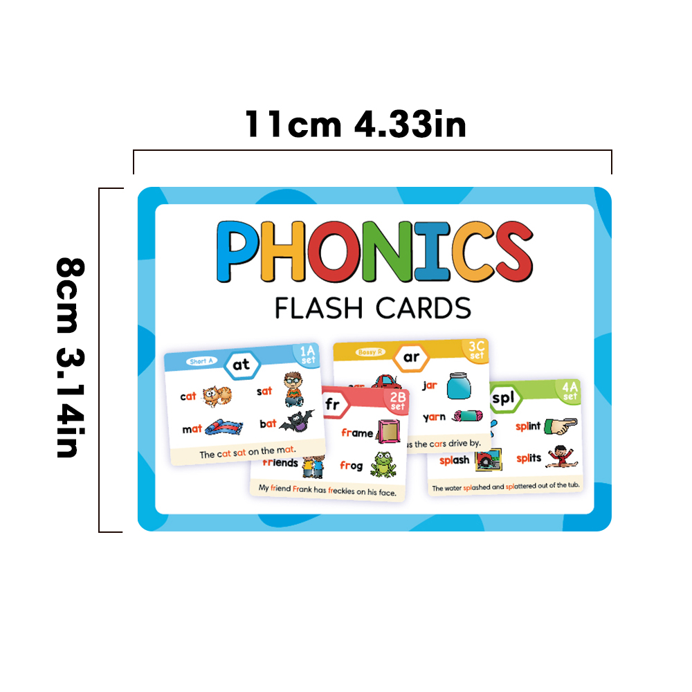 Çocuklar Phonics Öğrenme Cads  - Kids Education Words incelemesi ve fiyatı