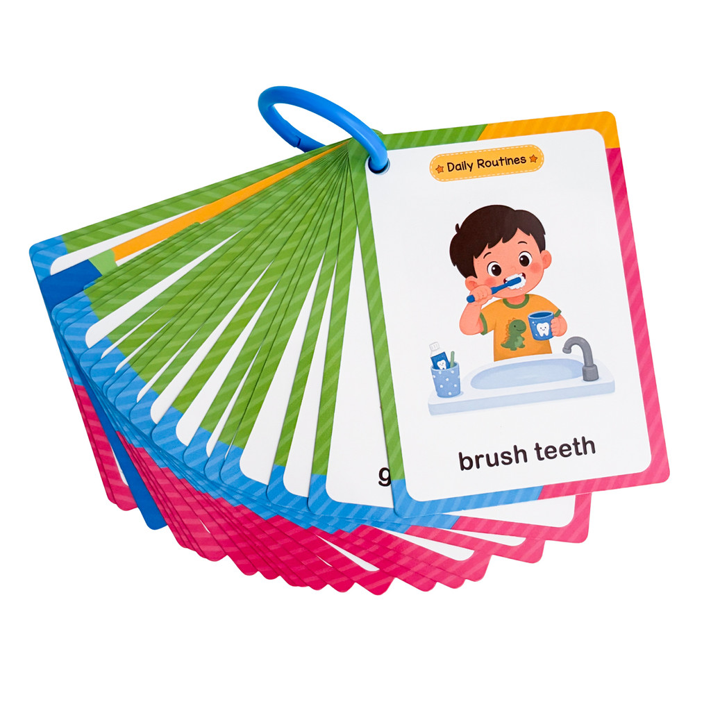 38 Kelime Günlük Rutinler Çocu - Kids Education Words incelemesi ve fiyatı