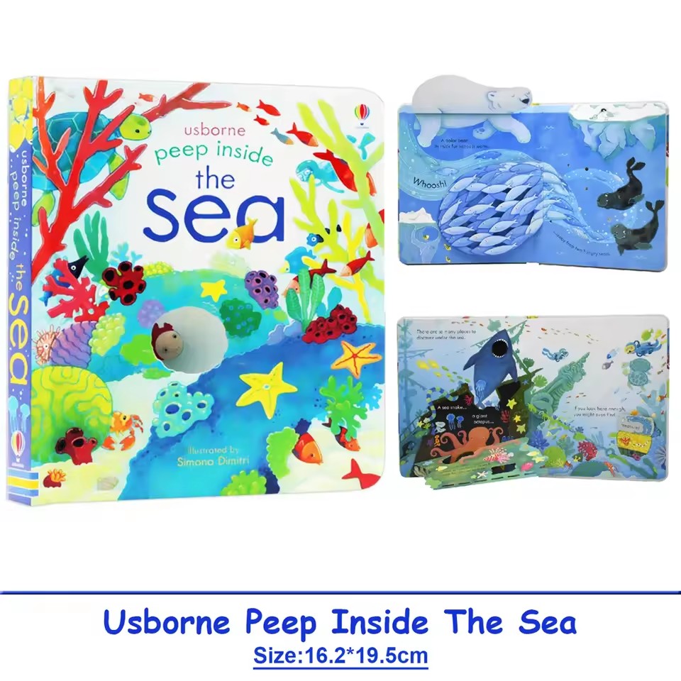 Usborne Denizin İçine Bakın Ço - Kids Nature Education incelemesi ve fiyatı