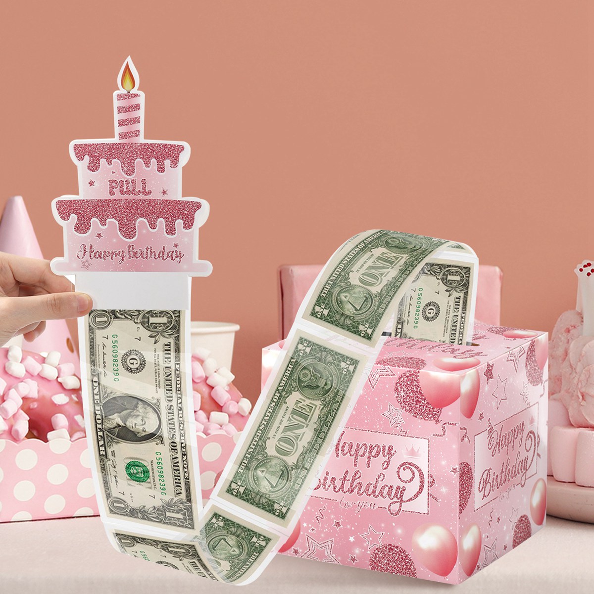 Doğum günü Para Kutusu Nakit H - Kids Education Money incelemesi ve fiyatı