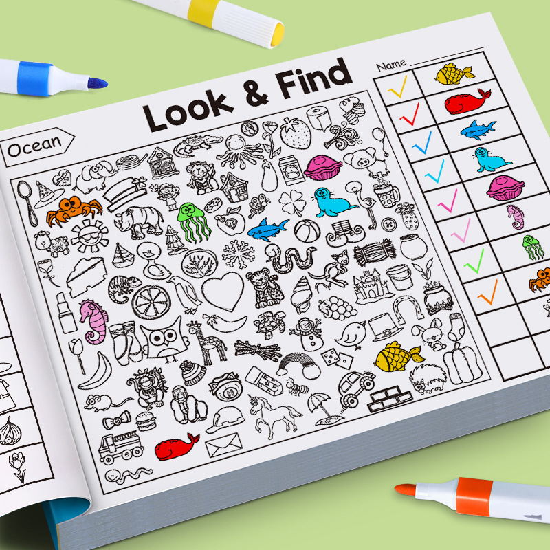 Çocuklar İçin Arama Aktivite K - Kids Early Education Books incelemesi ve fiyatı