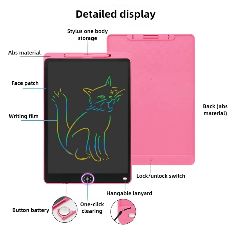 16/20 inç LCD çizim tahtasında - Kids Education Tablets incelemesi ve fiyatı
